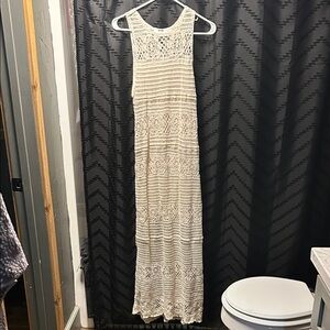 BB Dakota by Steve Madden Cream Maxi Dress